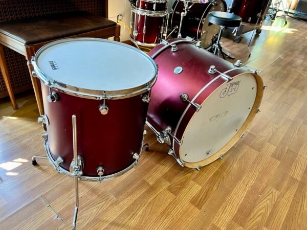 DW (Design Series) Red Professional 2 Piece Kit  *Toured with "Gravel"